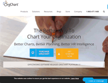 Tablet Screenshot of orgchartpro.com
